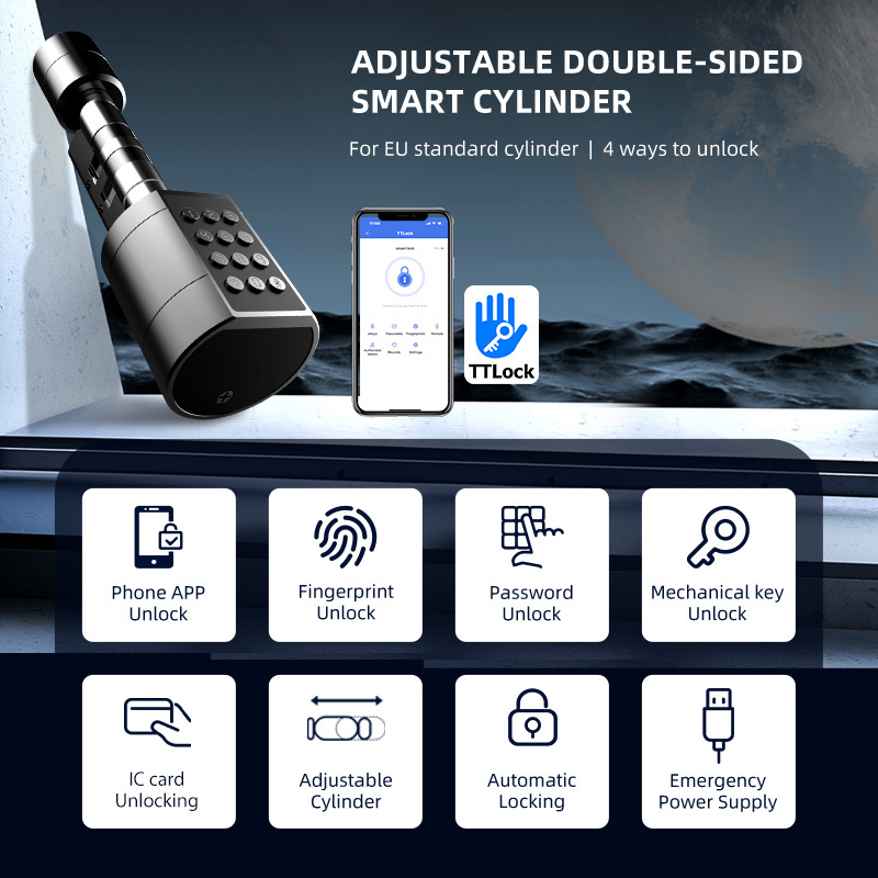 Serrure de porte cylindrique i - Smart Home Website avis et prix
