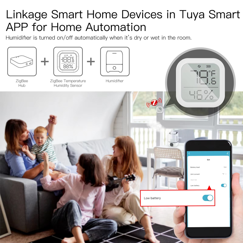 Capteur de température et d'hu - Smart Home Website avis et prix