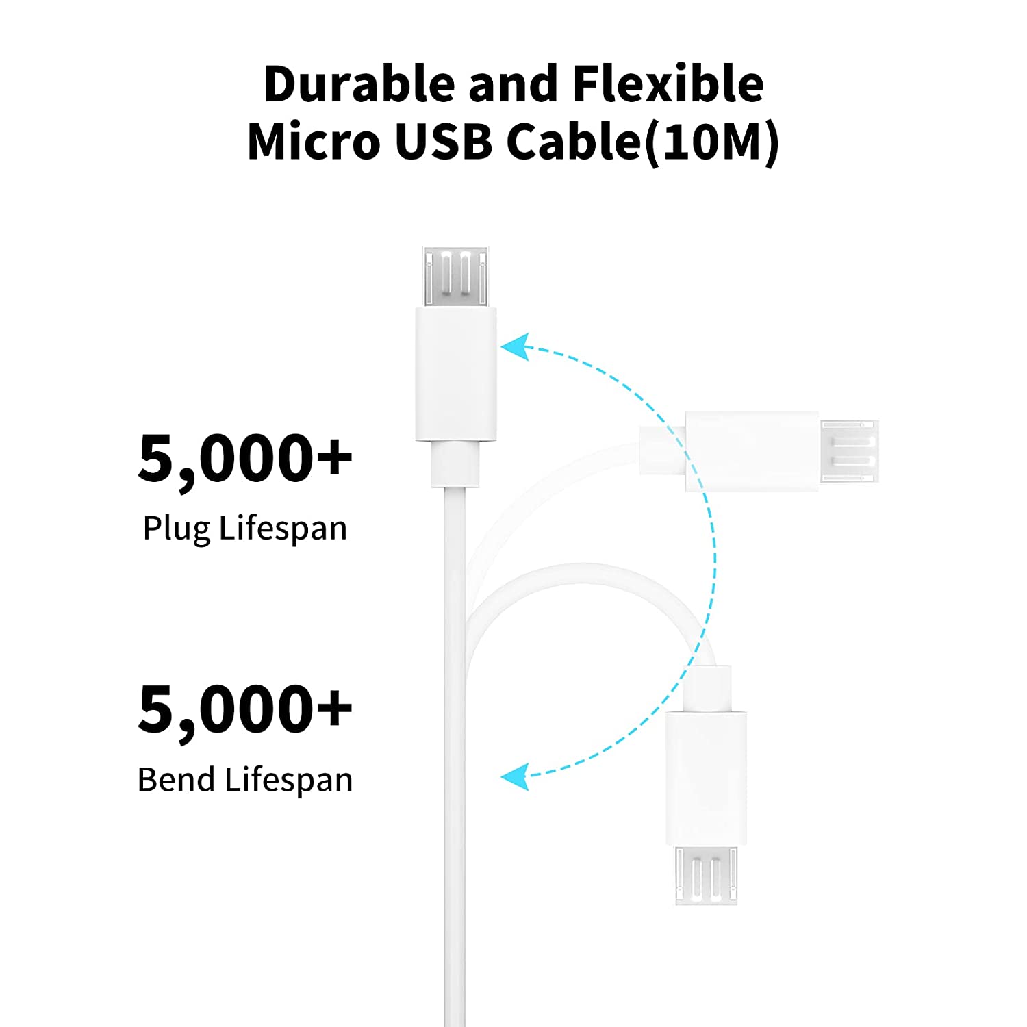 Câble d'extension micro USB 3  - Smart Home Xiaomi Devices avis et prix