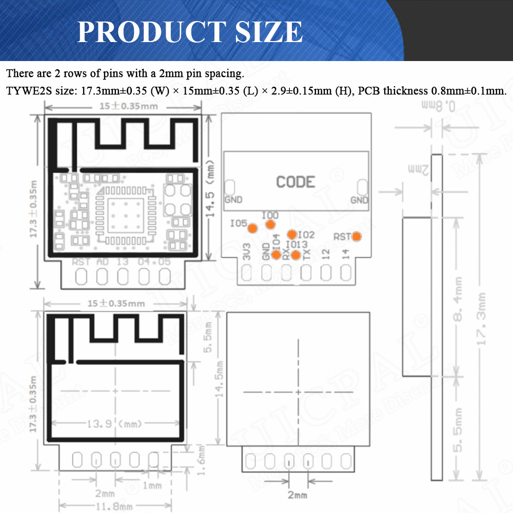 Émetteur-récepteur de Module W - Smart Home Esp8266 avis et prix