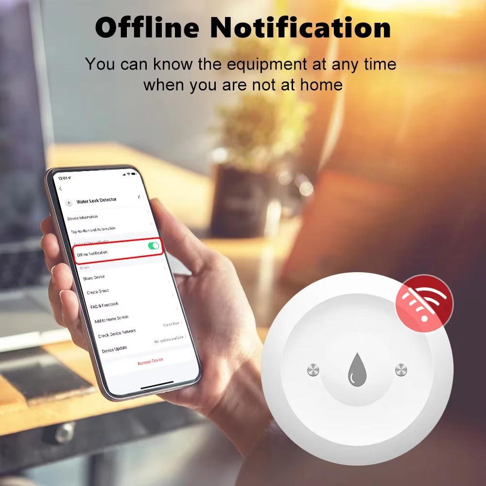 Détecteur de fuite d'eau intel - Smart Home Zigbee 3.0 avis et prix