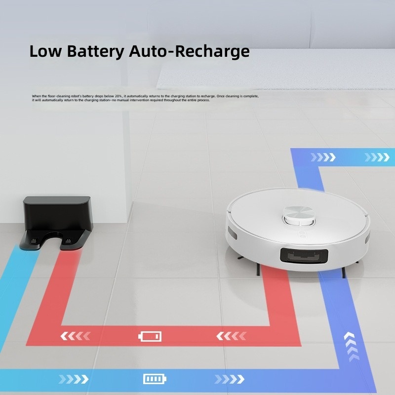 Robot aspirateur à navigation  - Smart Home Robot avis et prix