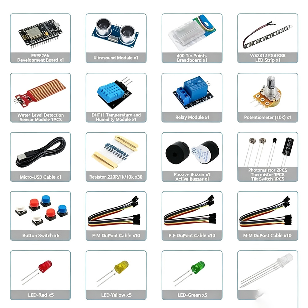 Kit de démarrage de carte de d - Smart Home Esp8266 avis et prix