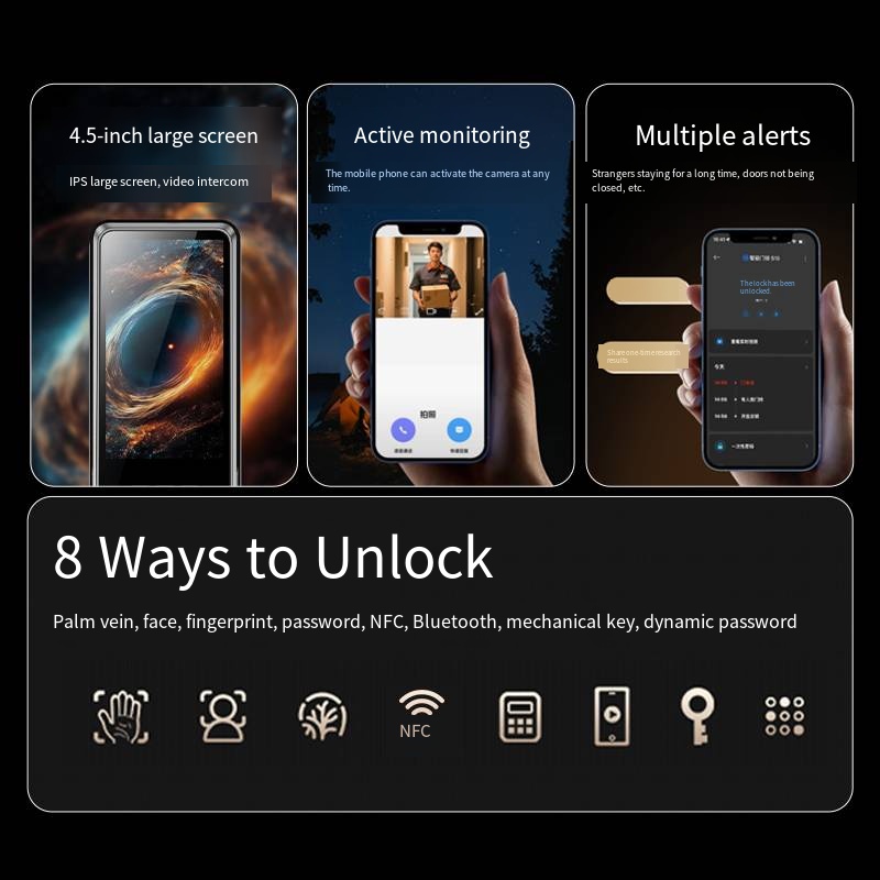 YN S11M serrure électronique n - Smart Home Xiaomi App avis et prix