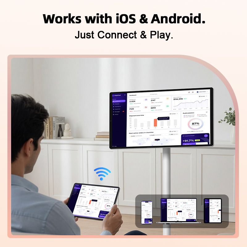 Téléviseur Android IPS 21,5 po - Smart Home Ac avis et prix