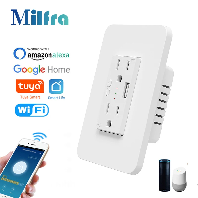 Milfra-Prise intelligente WiFi - Smart Home Living Room avis et prix