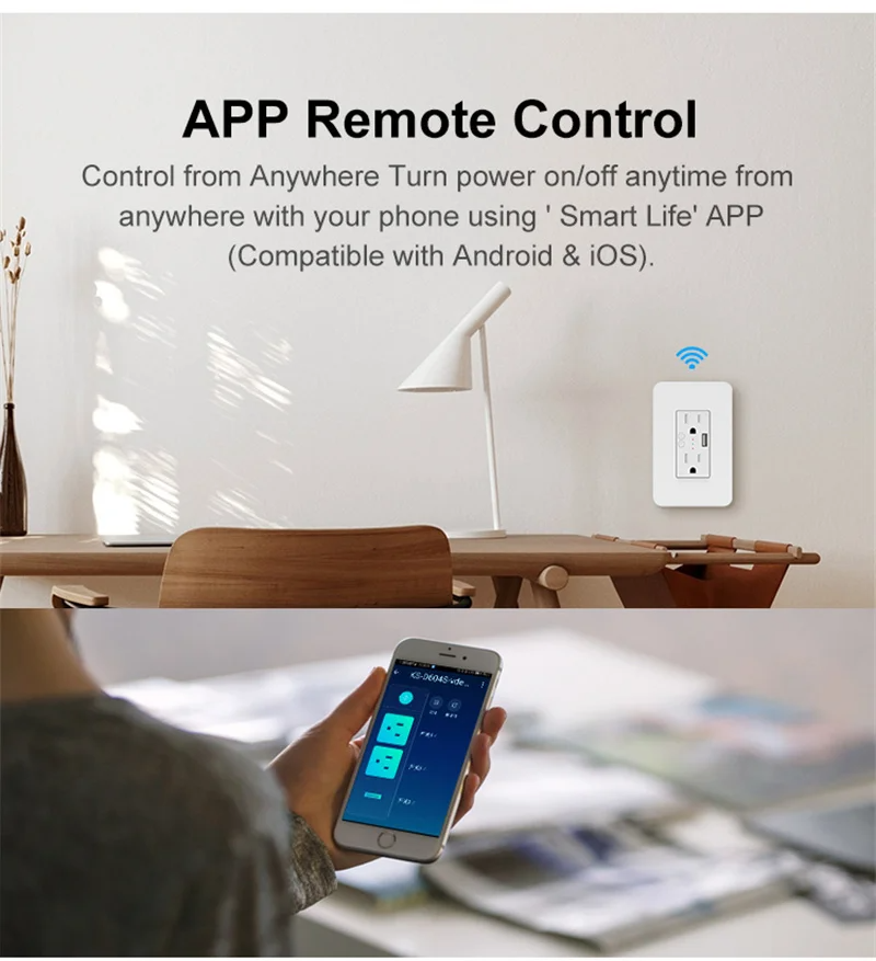Milfra-Prise intelligente WiFi - Smart Home Living Room avis et prix