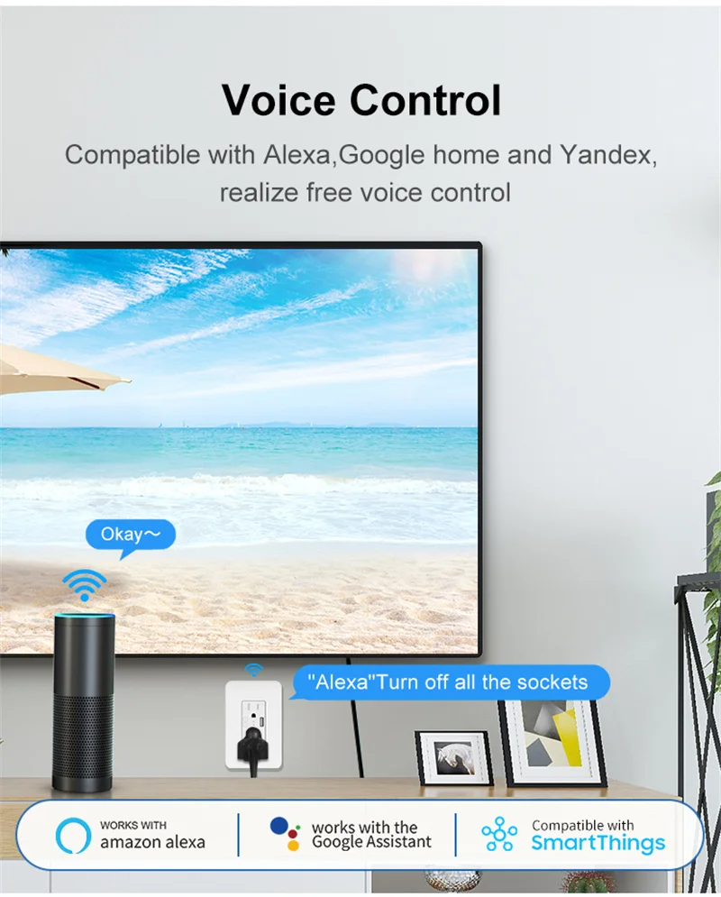 Milfra-Prise intelligente WiFi - Smart Home Living Room avis et prix