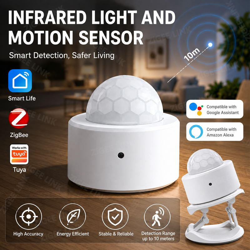 Capteur de mouvement PIR ZigBe - Smart Home Website avis et prix