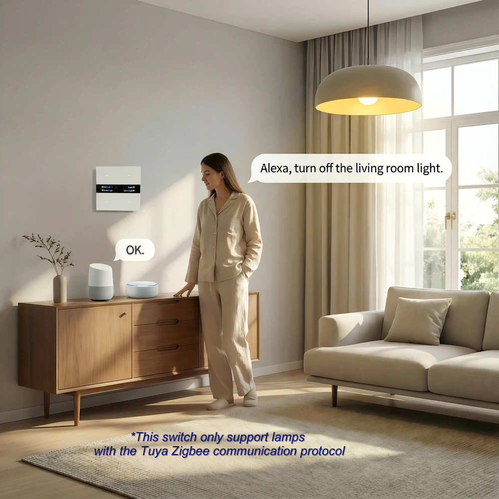 Panneau d'interrupteurs intell - Smart Home Voice Control avis et prix