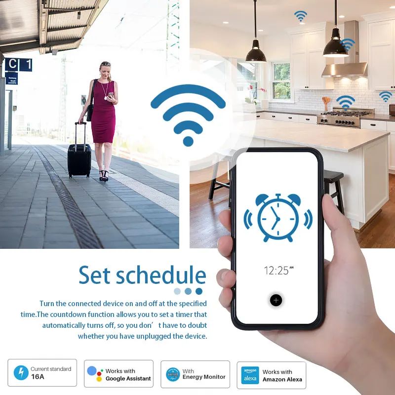 Prise intelligente Wi-Fi 20A U - Smart Home Living Room avis et prix