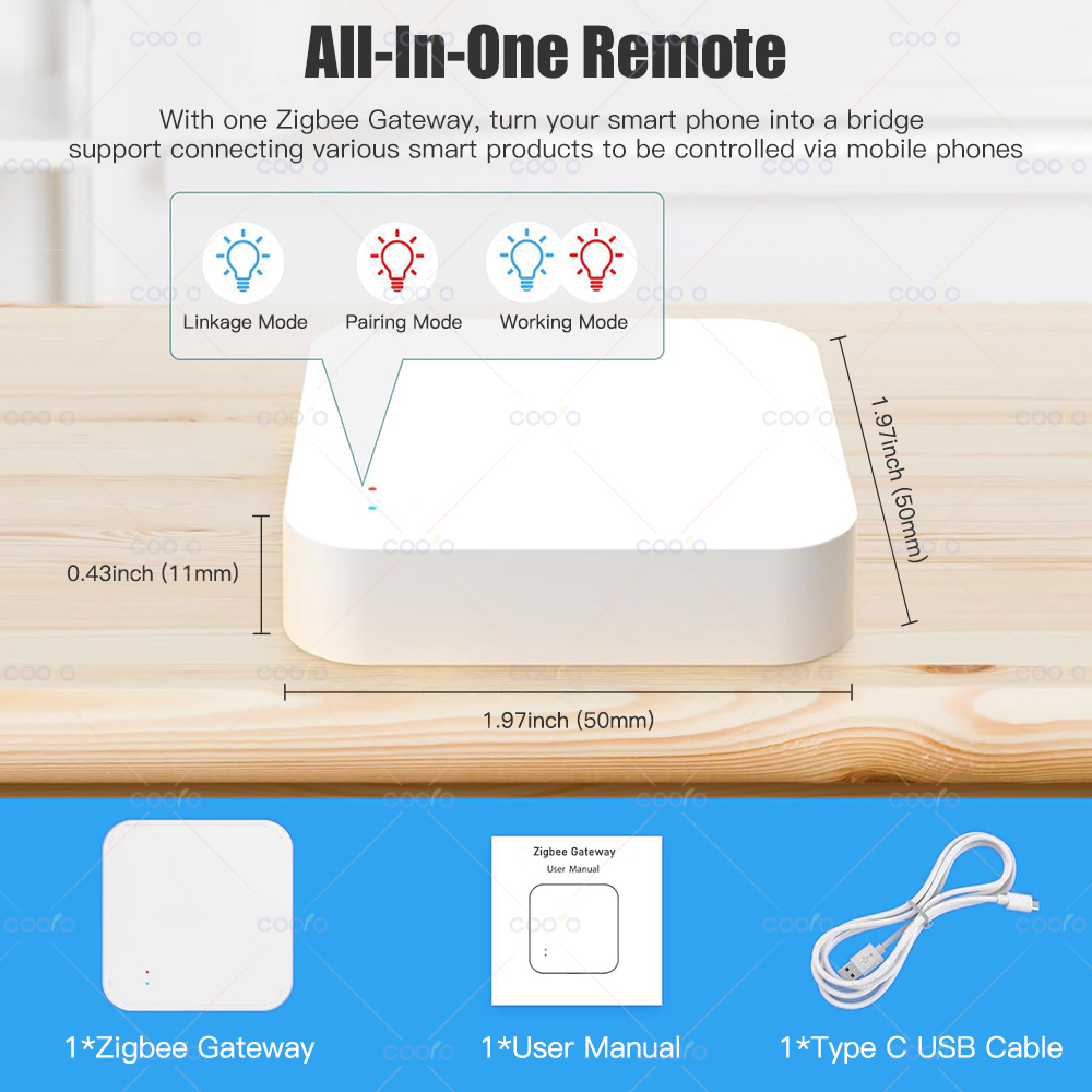 Zigbee 3.0 Hub de passerelle p - Smart Home Bridge avis et prix