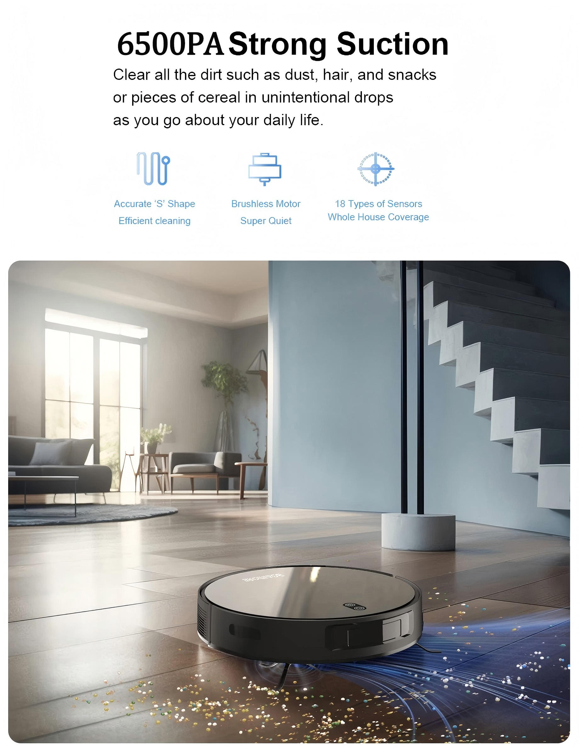 Robot aspirateur Combo vadroui - Smart Home Robot avis et prix
