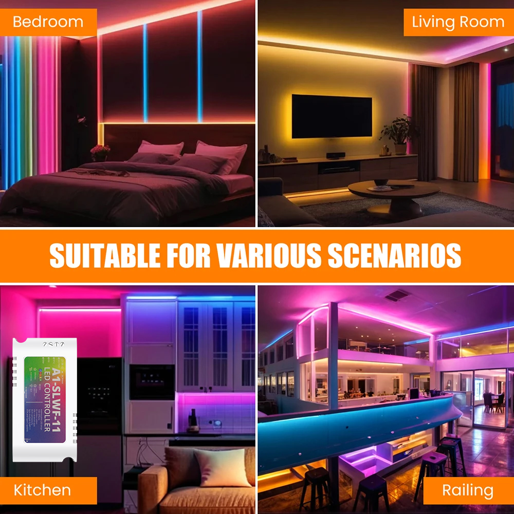 Contrôleur LED adressable SMLI - Smart Home Esp8266 avis et prix
