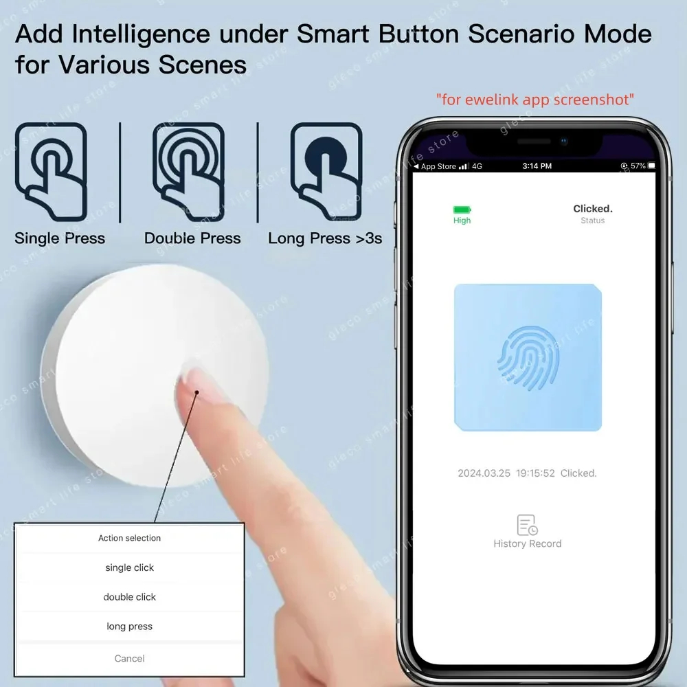 Bouton de scène Zigbee, contrô - Smart Home Bridge avis et prix