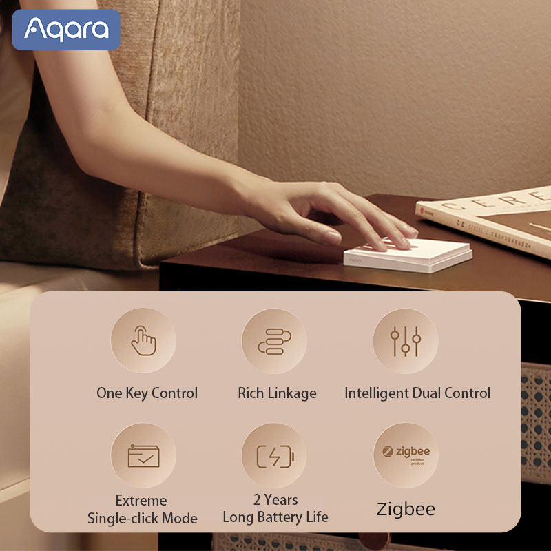 Aqara – interrupteur mural int - Smart Home Yeelight avis et prix