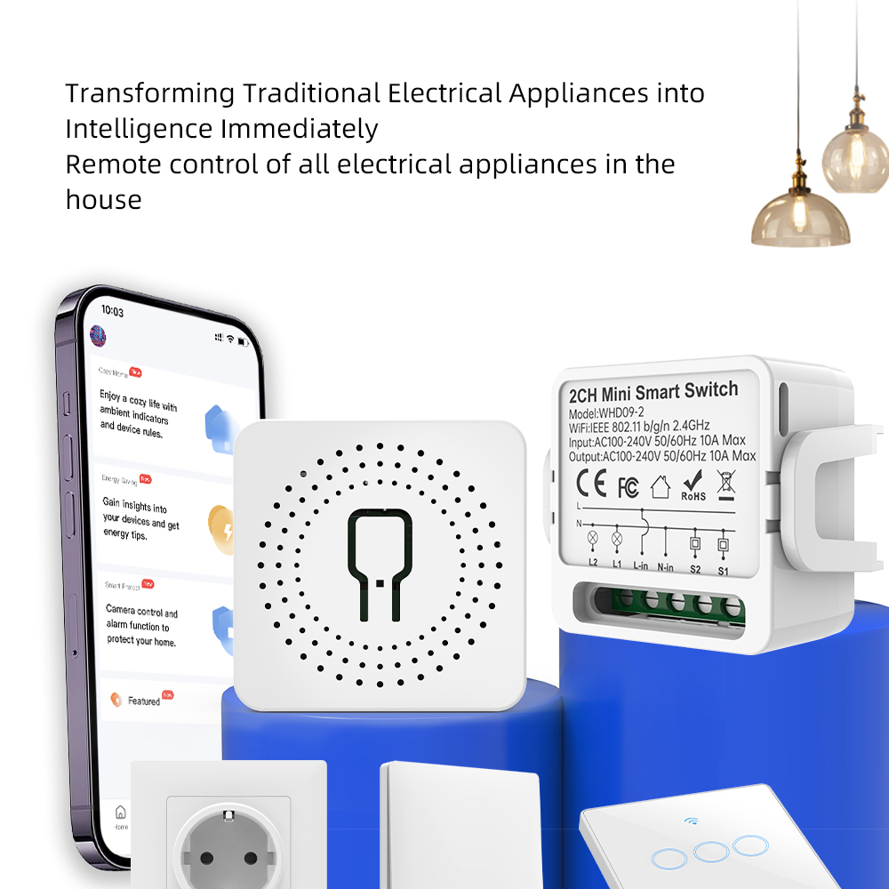 Interrupteur intelligent Tuya  - Smart Home Voice Control avis et prix