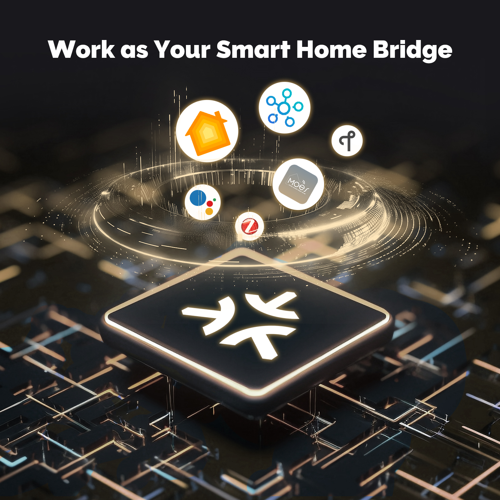 Passerelle Hub MOES Tuya ZigBe - Smart Home Bridge avis et prix