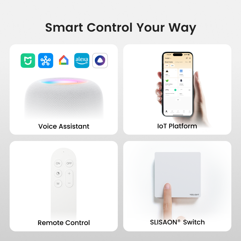 Yeelight – plafonnier LED inte - Smart Home Yeelight avis et prix