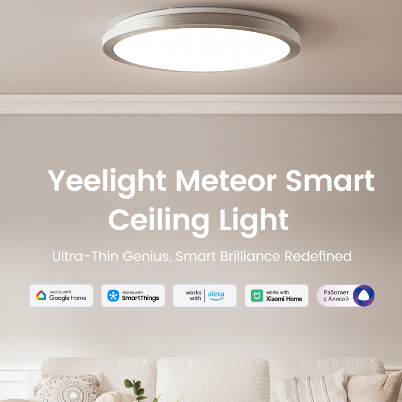 Yeelight – plafonnier LED inte - Smart Home Yeelight avis et prix