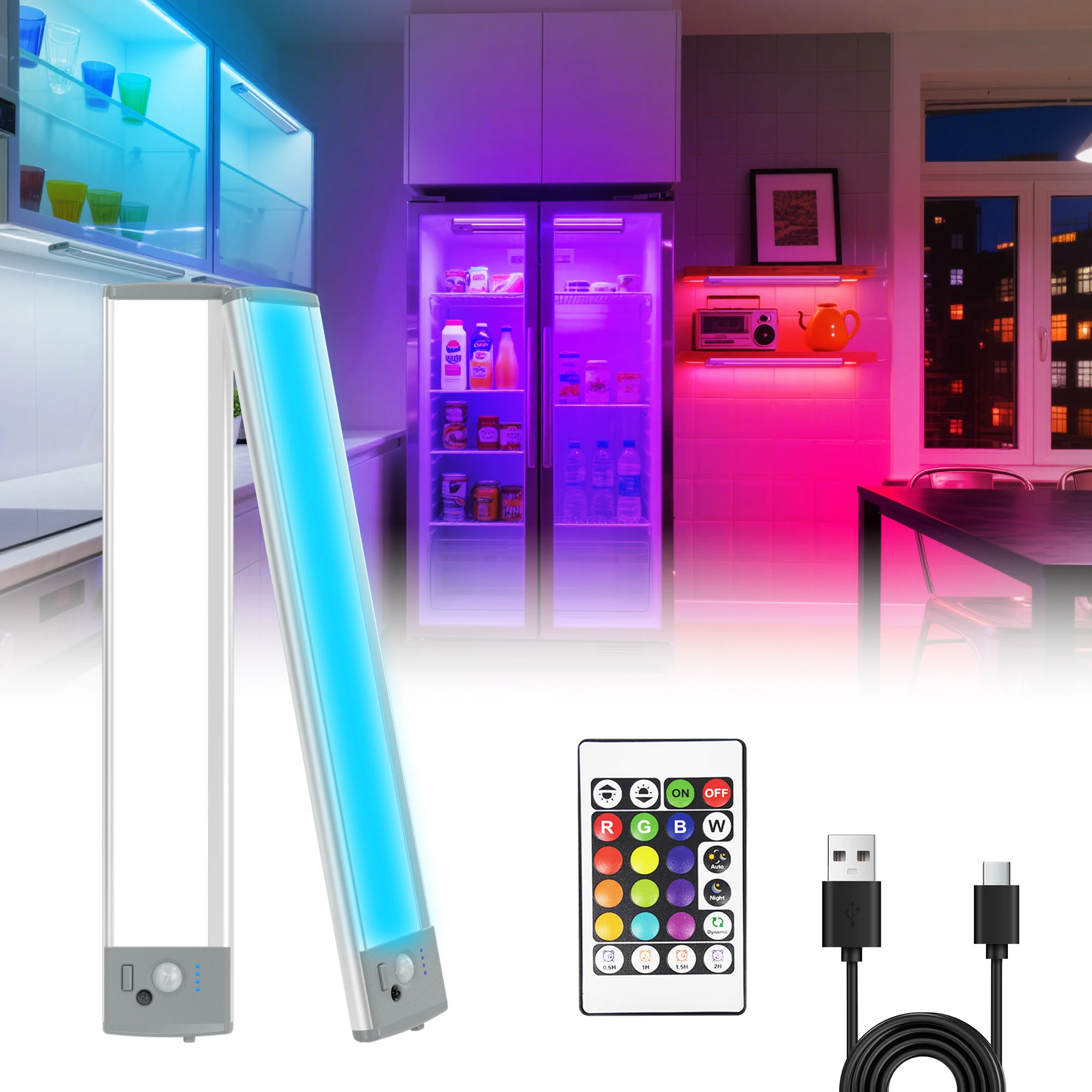 Lumières colorées rechargeable - Smart Home Living Room avis et prix